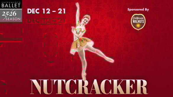 Nutcracker 2025 ballerina photo with graphics 1